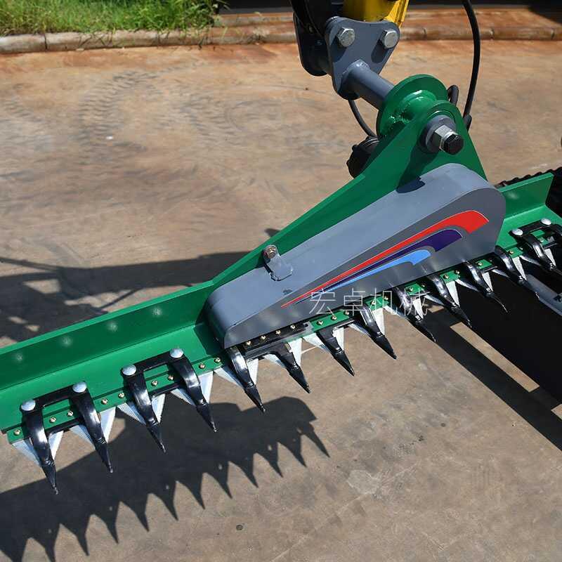 挖掘机液压绿篱机割草机粉草机园林绿化带树枝修剪机剪平机