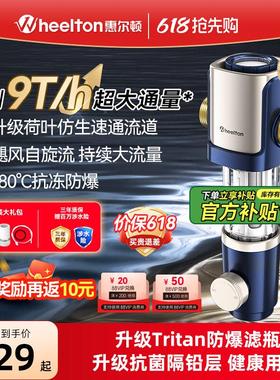 惠尔顿前置过滤器家用净水器自动清洗抗冻防爆全屋饮水机P0038MAX