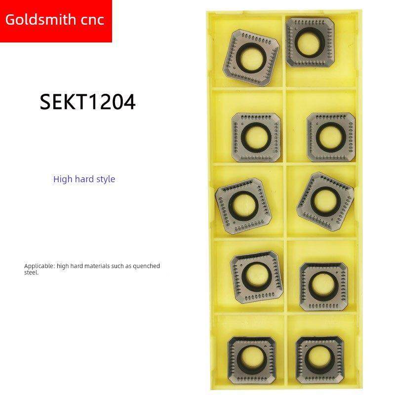Sekt1204刀片方孔数控铣刀金属陶瓷钢零件铸件不锈钢硬化涂层,五金/工具,面铣刀,淘宝优惠券,粉丝福利购,淘宝优惠卷