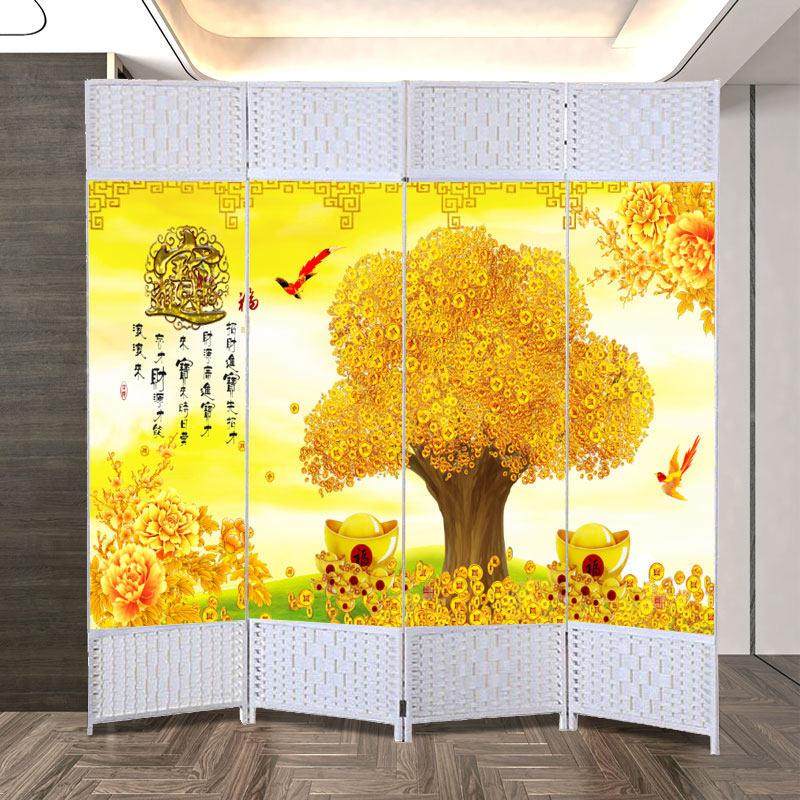 简易屏风隔断客厅简约现代实木可折叠装饰移动背景墙进门玄关遮挡,住宅家具,折屏,淘宝优惠券,粉丝福利购,淘宝优惠卷