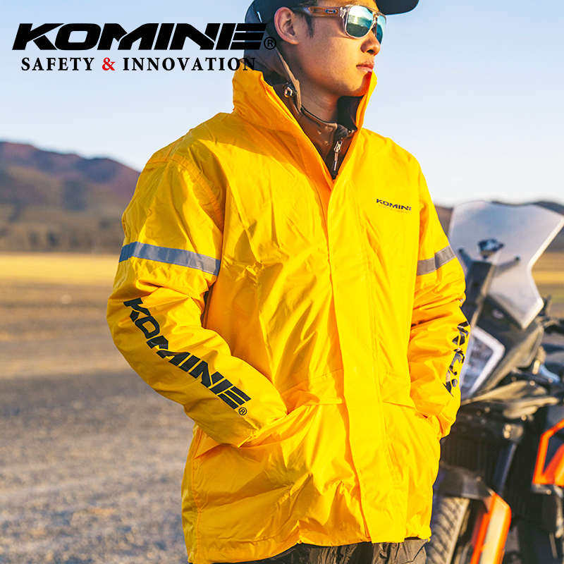 KOMINE摩托车骑行分体雨衣防暴雨户外徒步防水旅行装备套装RK-543图片