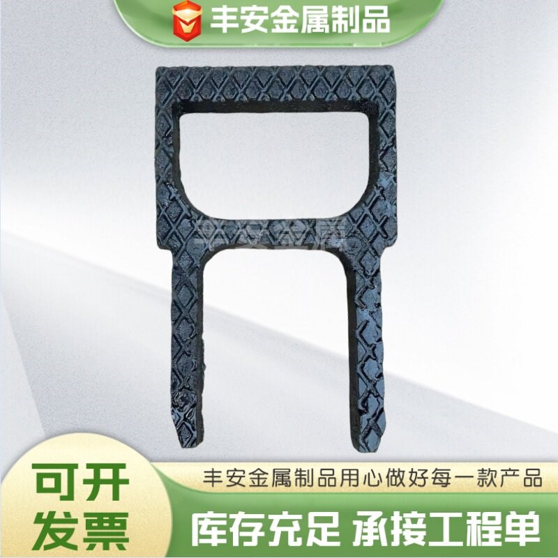 速发直头球墨铸铁爬梯污水井检查井铸铁爬梯市政工程四方铸铁踏步