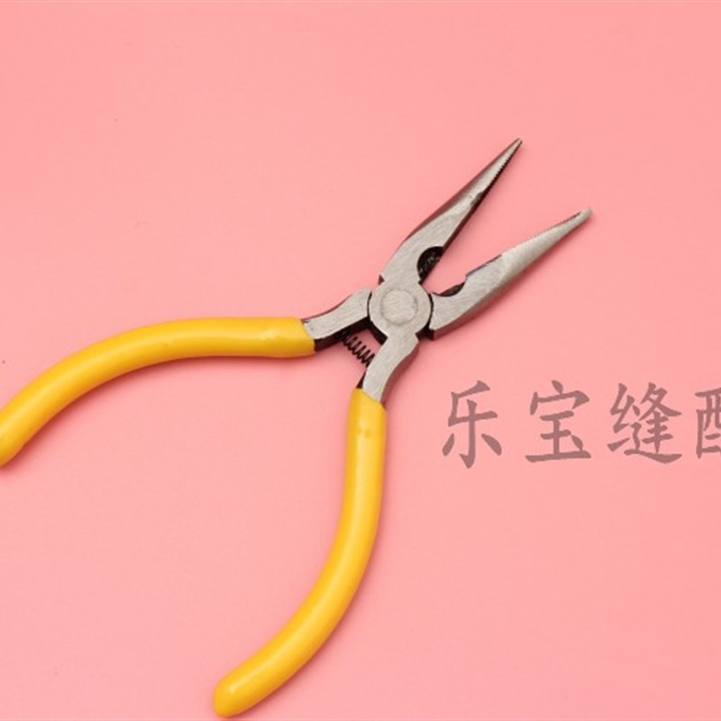 速发5寸尖嘴钳 多功能尖嘴钳子钳尖咀钳断线钳子钢丝钳铁丝钳