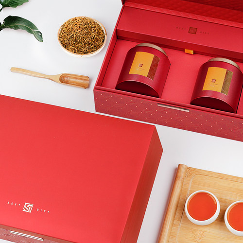 红茶金骏眉武夷山茶叶礼盒装250g