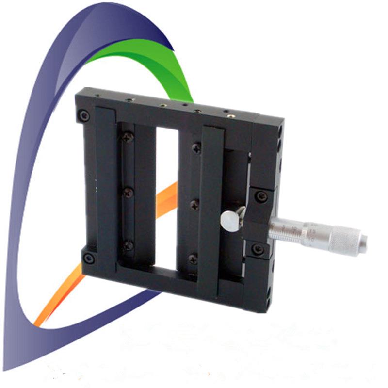 NT05ID80光学狭缝窄缝精密实验单向微调刀口窄缝通光架光阑