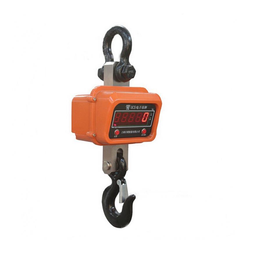 供应直视5t电子吊秤红字显示吊钩秤绿字显示电子吊称铝壳挂钩磅秤
