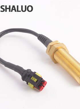 德国品质柴油f发动机转速传感器M18 M16X1.5发电机速度传感器感应
