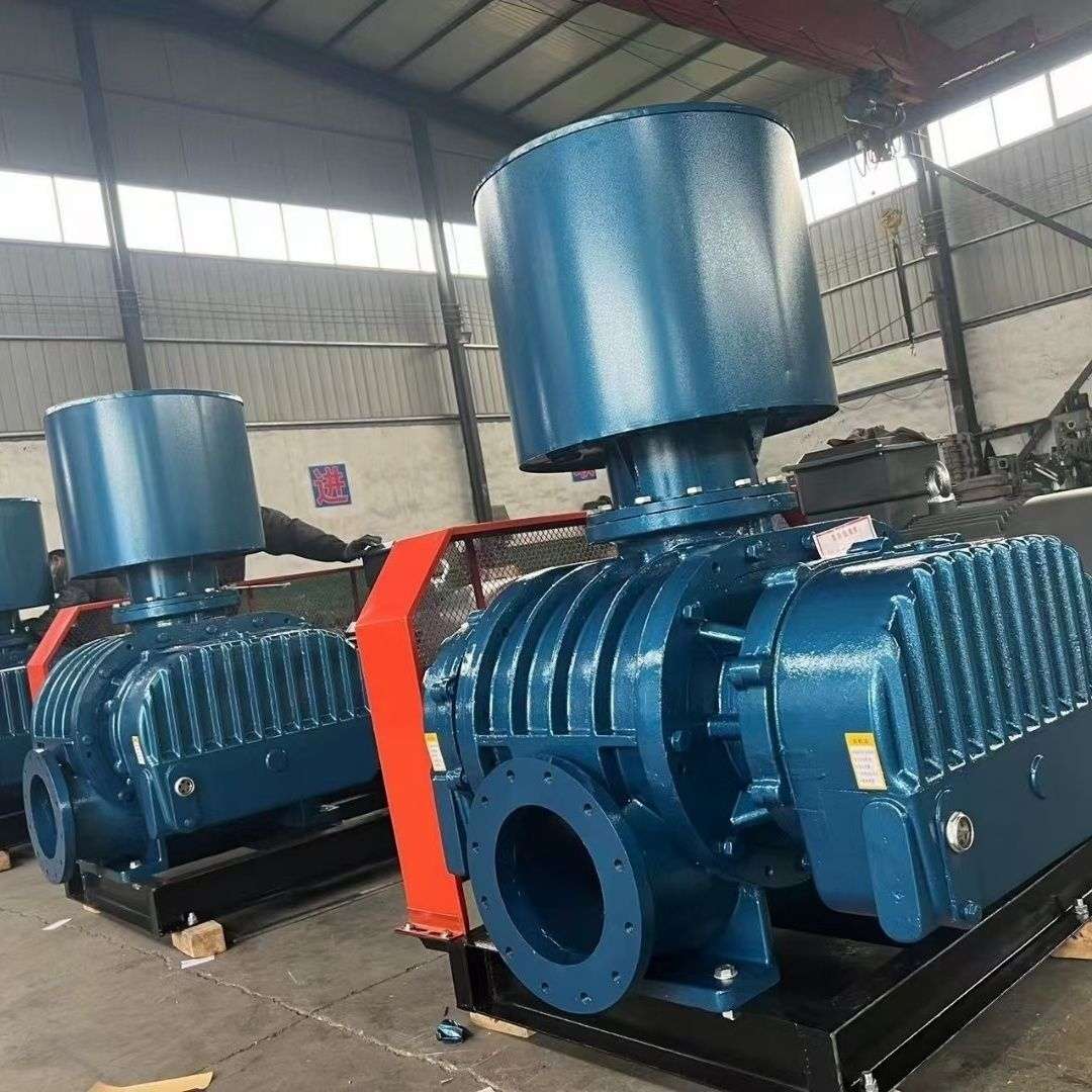 三叶变频增氧机罗茨风机鱼塘养殖污水处理曝气气力输送鼓风机专用