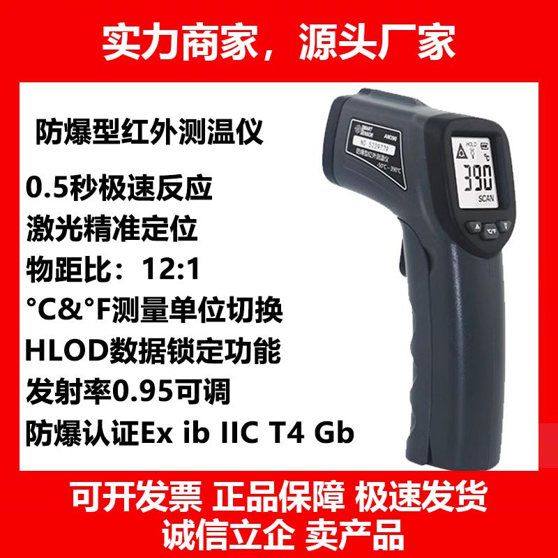 新款AM390/590红外测温枪本安防爆测温仪工业高精度温度检测仪