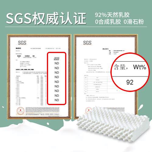乳胶枕头枕芯胶睡眠专用成人枕学生然天包邮MJ泰国乳枕
