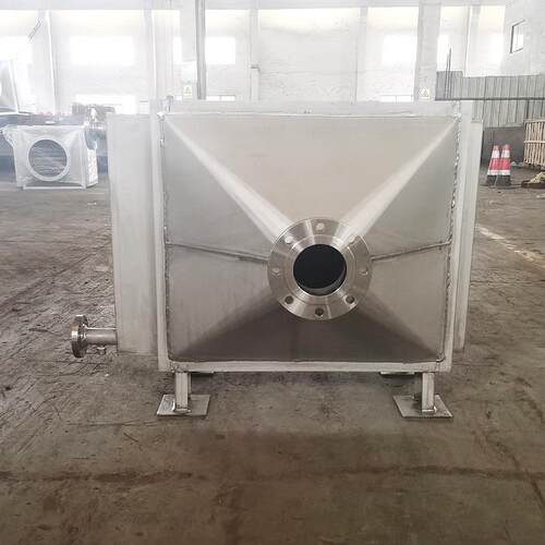 不锈钢热器翅片散管热换器冷凝定制器工业拆机械可卸式换热器