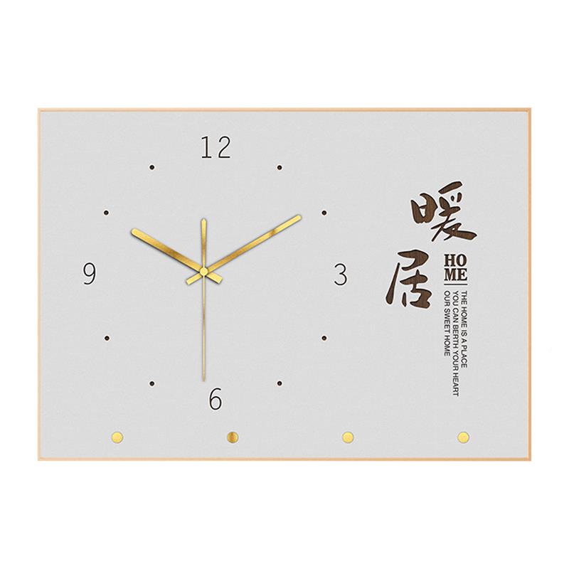 带表电表箱装盒饰画空气开关遮挡弱电箱挂风画轻F768J9奢钟餐厅墙