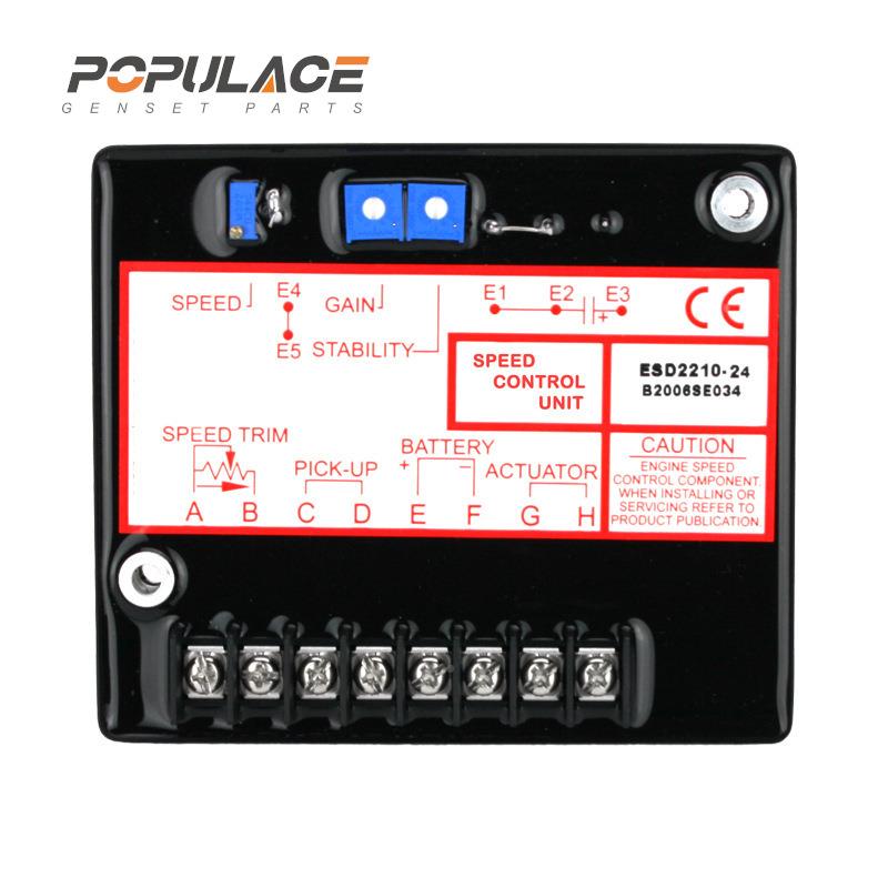 ESD器220调速1板发电机组调速电ESD2210调板