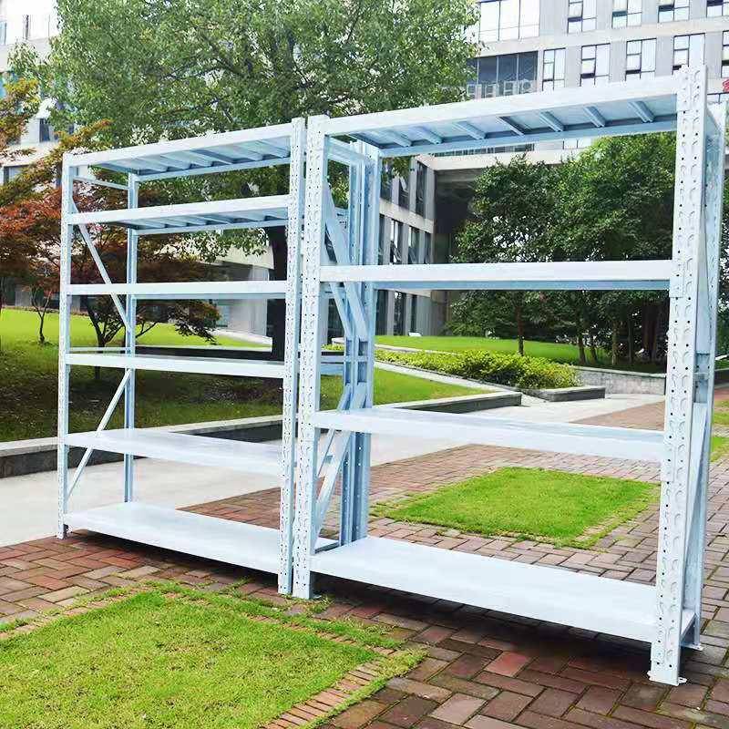 仓库货架置物架仓储物流快递多层轻型中型储物钢制家用铁架子货架