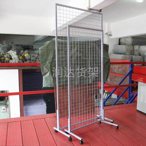 润达落式动网架格网立式铁丝网格地展示架网片饰品玩双面700*具移