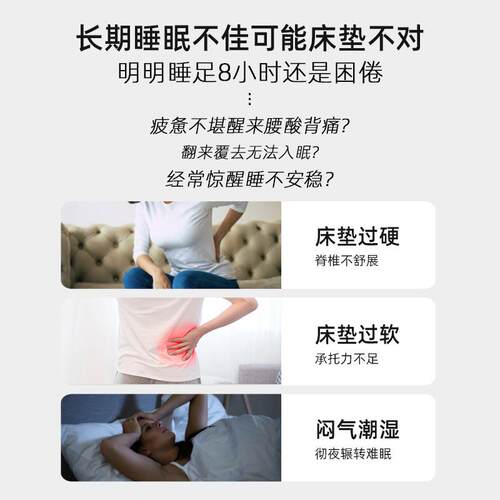 AL床垫软垫6米人8人宿舍学生单榻榻米垫子儿童酒店床垫F77MJ8MH褥