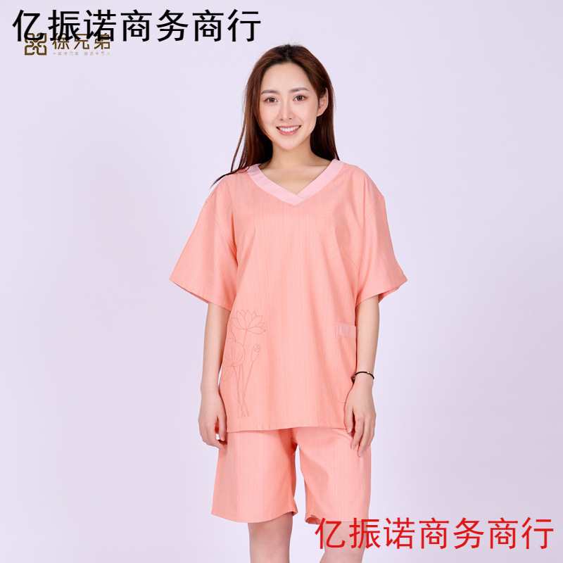 @徐兄弟汗蒸服女款浴服情侶桑拿服男按摩浴衣大碼浴服