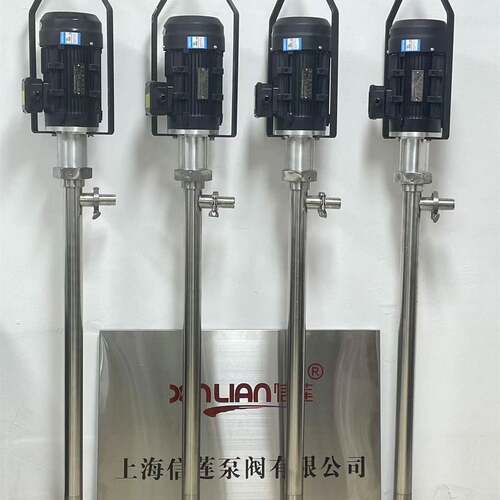 信莲电动螺杆泵螺杆式插桶泵HP-1100W+1000HV-1200番茄酱抽液泵