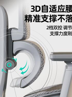 人体工学椅子护腰座电脑椅用家电竞椅子舒LJY适久坐老板椅可躺公