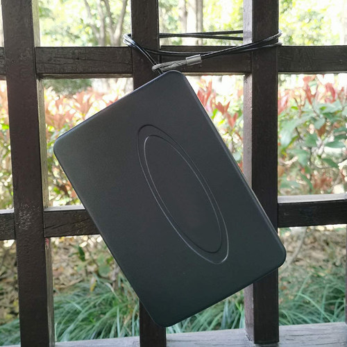 手提便携式保险箱保管盒钢丝绳全钢迷你收纳O盒铁盒移动手机车载