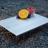 一秒折叠户外超轻迷你铝合金折叠桌子便携式 野N营烧烤野餐桌soto