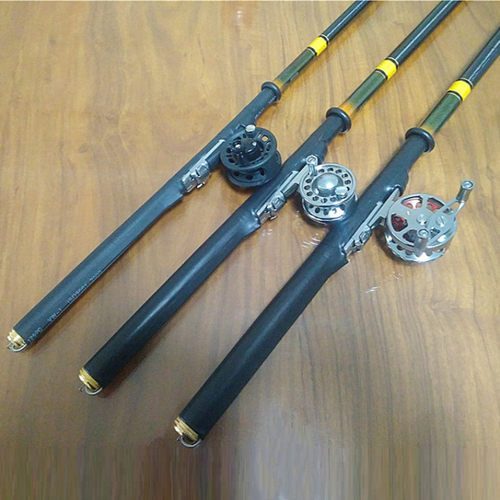 超轻短节37调高碳素侧装轮中通杆带轮手竿溪流竿S内走线中通竿前