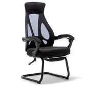 特价 电脑椅家用学生宿舍办公椅会议网F椅培训职员椅电竞可躺弓形