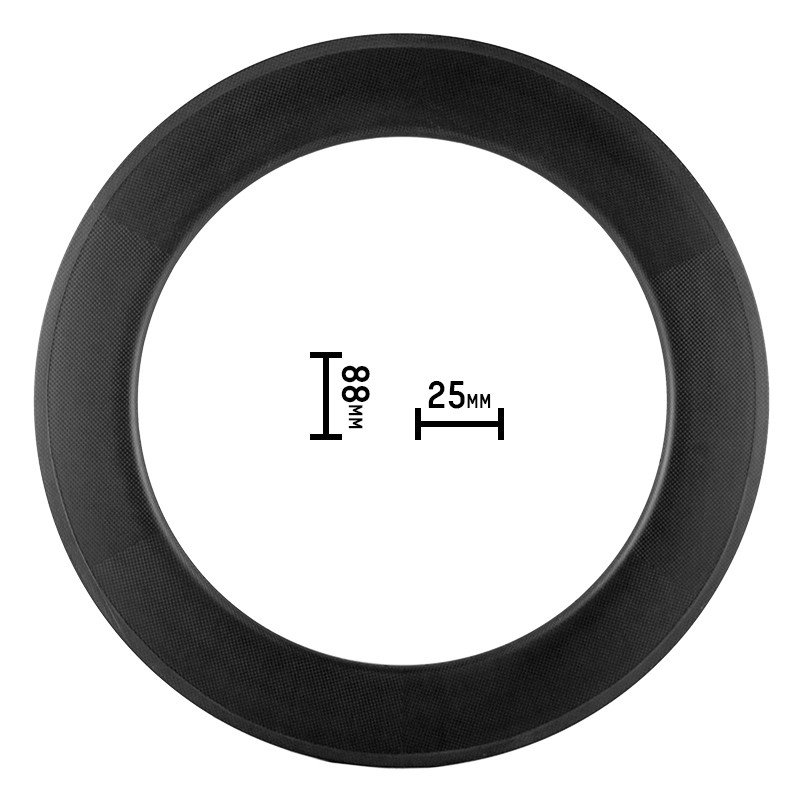 公路碳刀自行车碳纤i维轮圈700C管胎开口24 35 38 50 55 60 88真