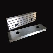 虎钳钳口b铁机用虎钳角固式 平口钳刨床平口钳铣床平口钳钳口配件