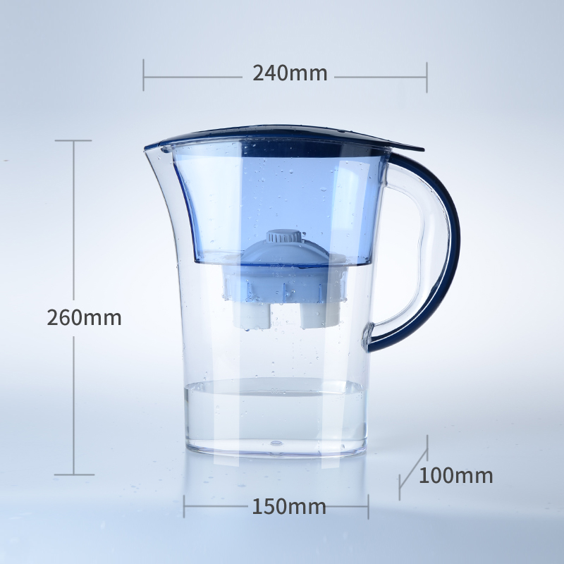 家用净水壶直饮净水器除菌去垢便携厨房自来水N过滤水壶过滤芯2.5