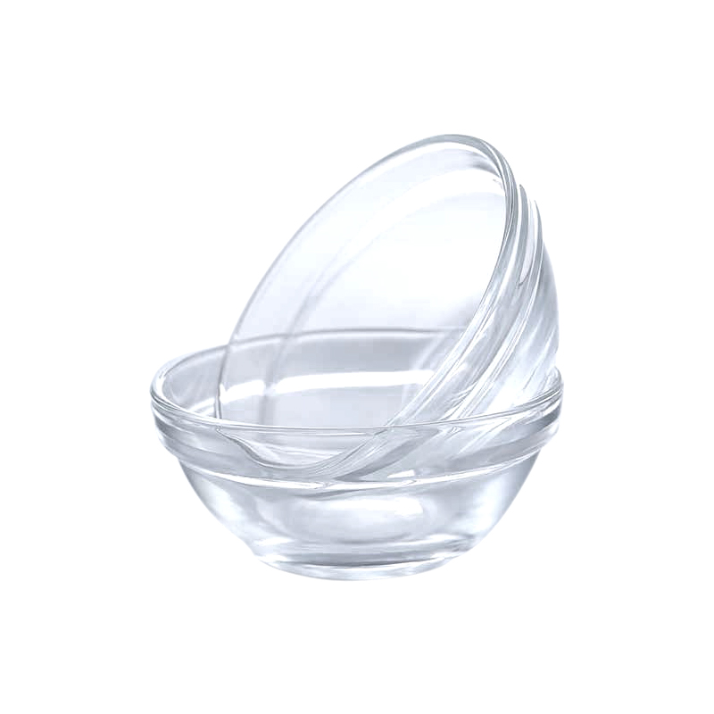 钵仔糕碗玻璃碗专用碗透明耐高温商用小碗糕N布丁果冻碗马蹄糕模