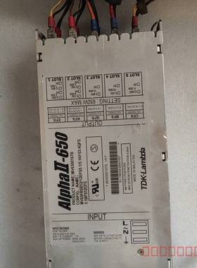 议价Alpha -650开关电源，MV6500167B