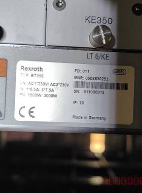 议价力士乐 BT356 电源模块