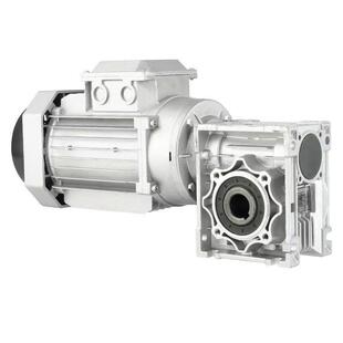 NMRV蜗轮蜗杆轮减速器带三涡轮蜗杆相电机涡相减速机配三立式38V0