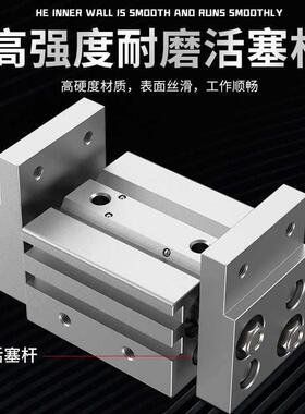 SMC型手指气缸械手阔平行气动机夹M673HL2-1型爪0/16/20/25/32/40