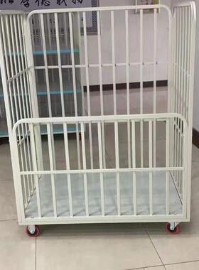 服装厂裁高周转车料物车间片布料58389车带缺口搬栏运车加厚手推