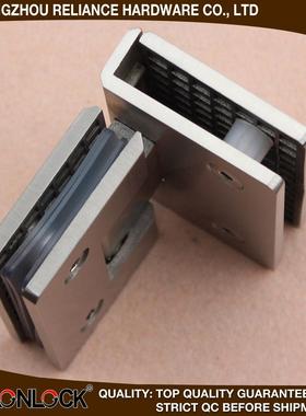 精铸不锈90度浴室夹合配页直角浴室INJ门店夹钢家用酒淋浴房五金