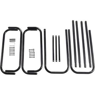 重型金属铁艺火架家用火可放拆装O41170落地室内户外壁炉柴堆架木