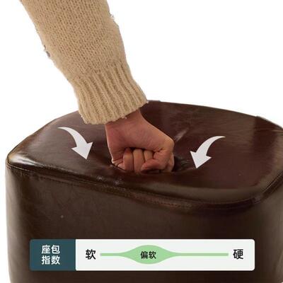 可移动带轮凳旋转客厅矮溜靠向背椅子万轮沙发RZK凳溜凳实木