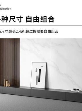 色电视柜客厅落家用黑视现代QHS简地约小户型极简茶几电柜组合地