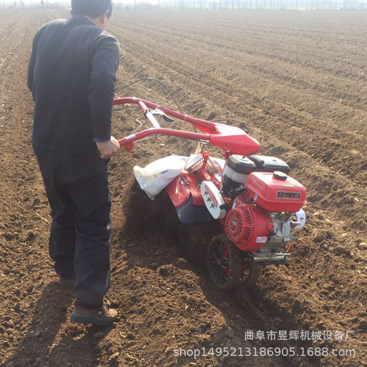昱辉小型田园微耕机开沟起垄