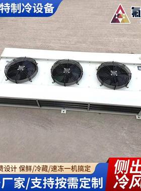 源双头制冷剂家厂冷风机出翅片式蒸ITC发器侧出型D冷库专用速冷节