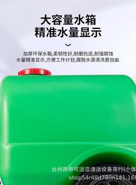 NDT柴通油超机高压洗地手推式便捷燃油清洗市政物业养殖场疏机配