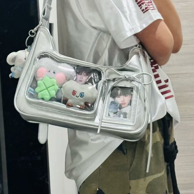 原创设计限定告白痛包法式食量吧唧新款谷子学生日常单肩腋下
