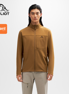 【P系列】伯希和立领软壳衣男秋季新款eVent防风冲锋衣内胆登山服