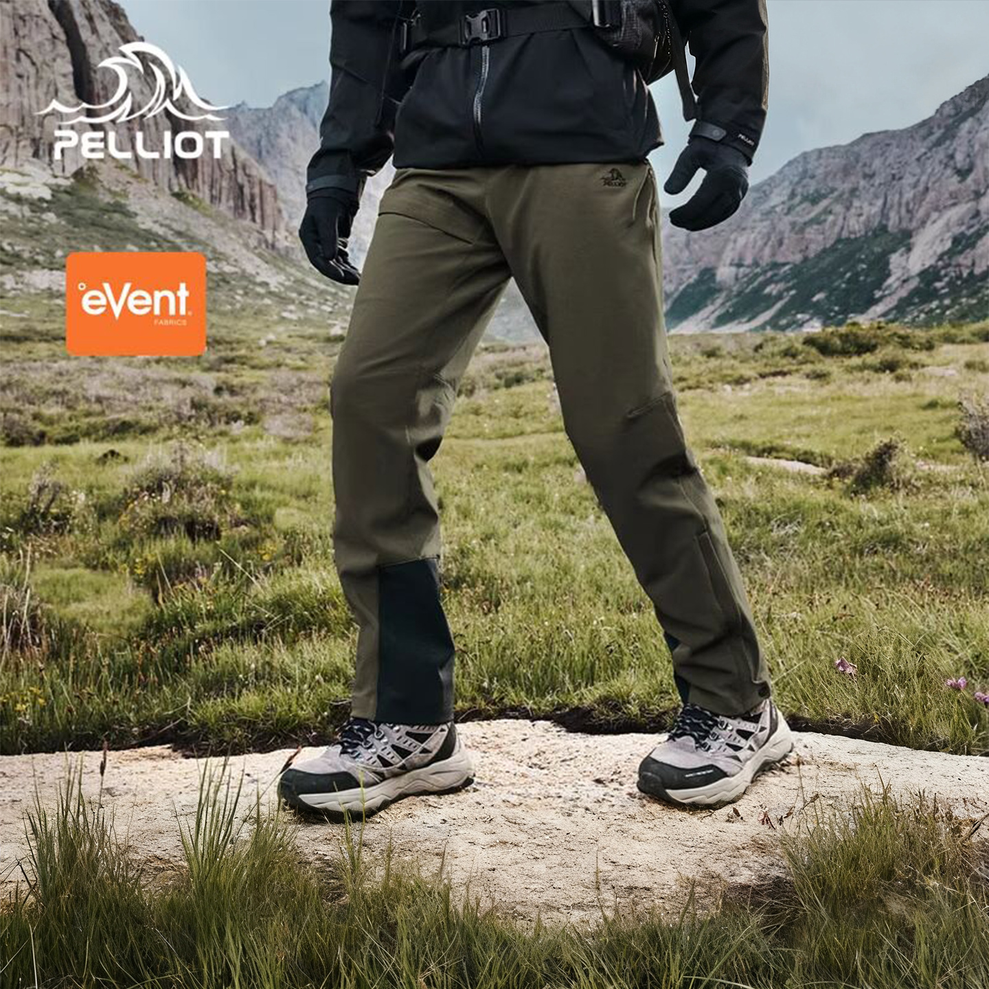 【风盾P25】伯希和户外软壳裤男