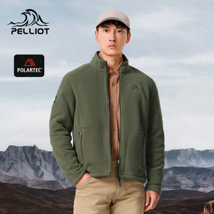 伯希和户外Polartec300抓绒衣男冲锋衣内胆加厚保暖外套 P系列