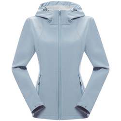 【风盾】伯希和户外加绒软壳衣女