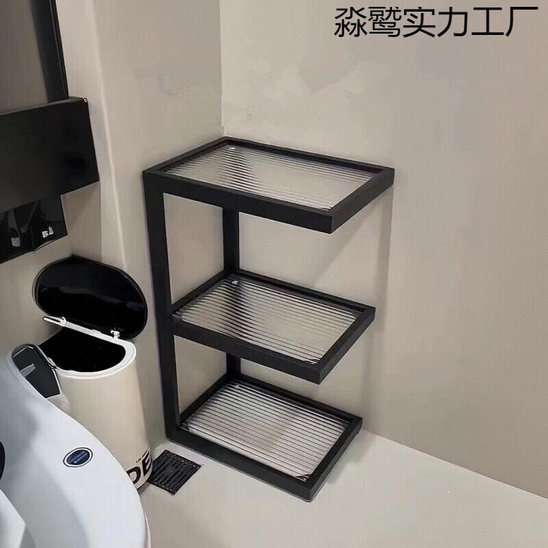 高端卫生间洗漱台置物架化妆品储物柜洗手间厕所浴室加厚收纳架子