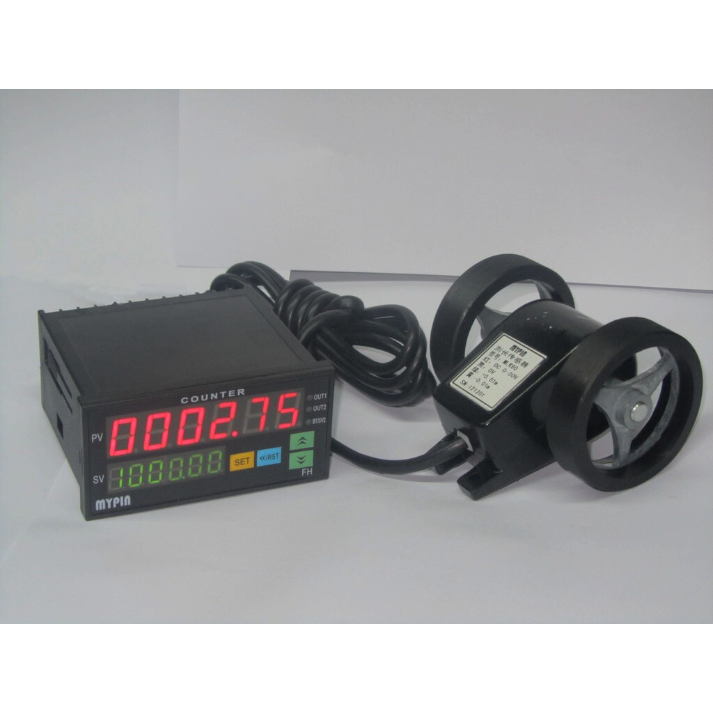 高精度可逆计数器/数显计数器 电子计米器摩擦轮电子计长表 FC
